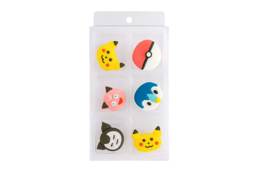 Pokemon Sugar Decorations (6 Pack) - BSC