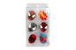 Spiderman Sugar Decorations (6 Pack) - BSC