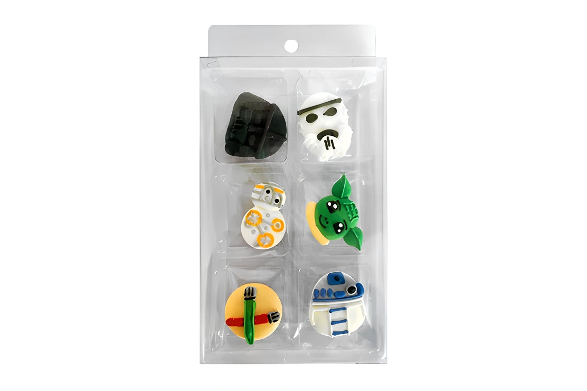 Star Wars Sugar Decorations (6 Pack) - BSC