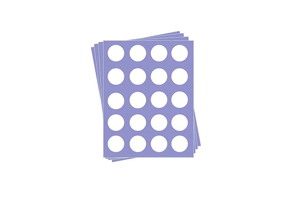 Circles (24 Sheets Per Pack) Edible Photo Printing Frosting Sheet :single 1.87 Inch - Kopykake
