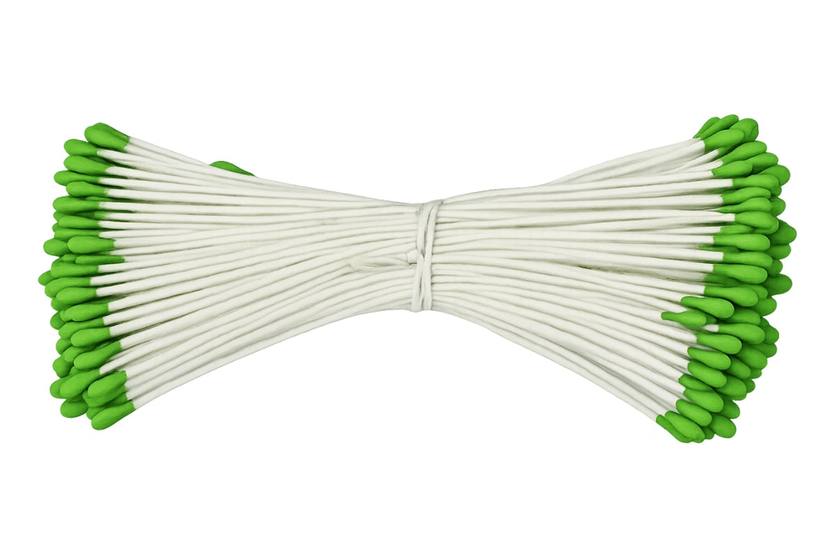 1mm MATTE FLOWER STAMENS - FONDANT GUMPASTE FLOWER MAKING TOOLS - Green
