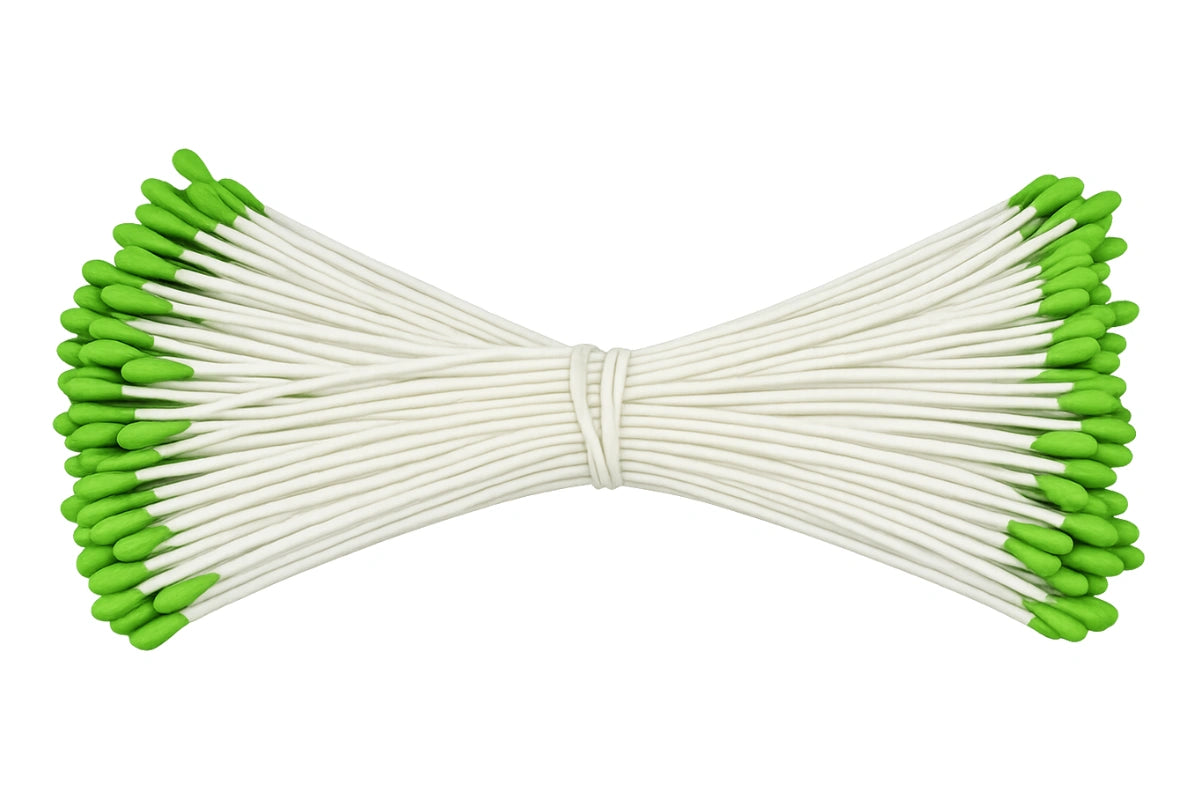 2mm MATTE FLOWER STAMENS - FONDANT GUMPASTE FLOWER MAKING TOOLS - Green
