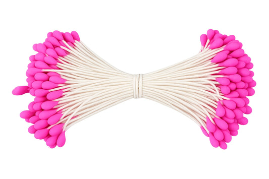 Pink Matte Flower Stamens - 3mm - Gateau Art