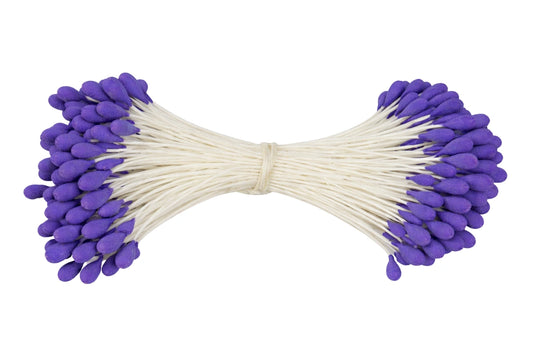 Lilac Matte Flower Stamens - 3mm - Gateau Art