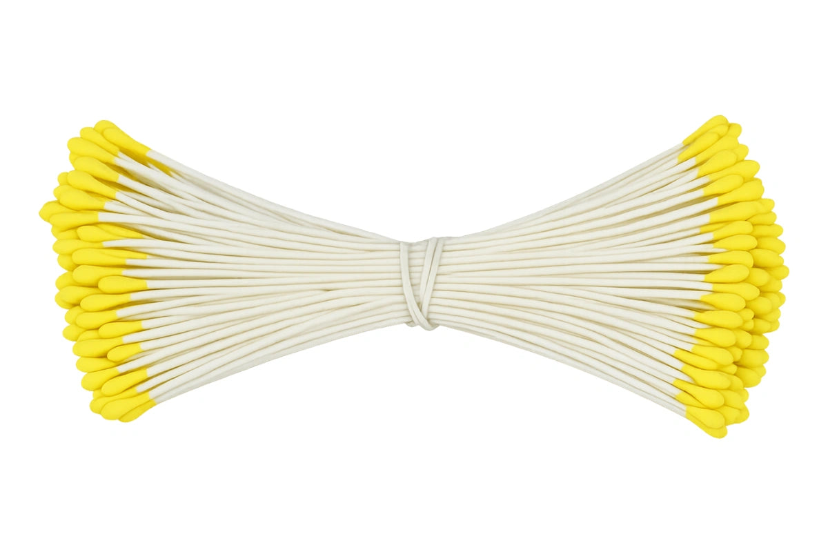 2mm MATTE FLOWER STAMENS - FONDANT GUMPASTE FLOWER MAKING TOOLS - Yellow
