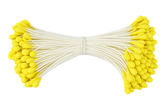 Yellow Matte Flower Stamens - 3mm - Gateau Art