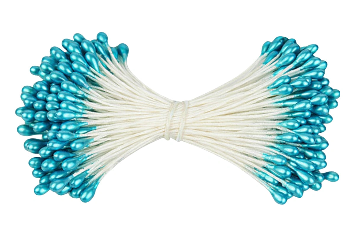 3mm PEARL FLOWER STAMENS - FONDANT GUMPASTE FLOWER MAKING TOOLS - Blue