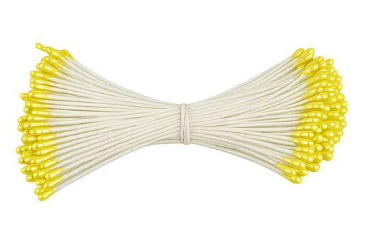 2mm PEARL FLOWER STAMENS - FONDANT GUMPASTE FLOWER MAKING TOOLS - Yellow