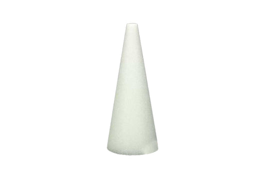 35cm x 12cm - Flat Top Polystyrene Foam Cones - Croquembouche - Iconic Cake Art
