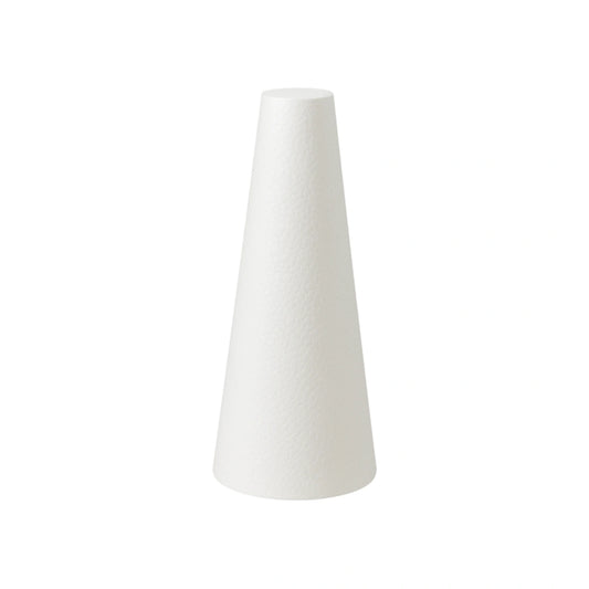 35cm X 12cm - Flat Top Polystyrene Foam Cones - Croquembouche