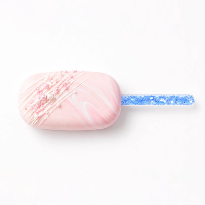 Blue Flakes - Cakesicle Sticks - Iconic Cake Art