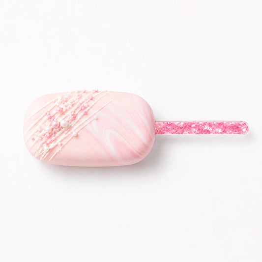 Pink Flakes - Cakesicle Sticks - Iconic Cake Art