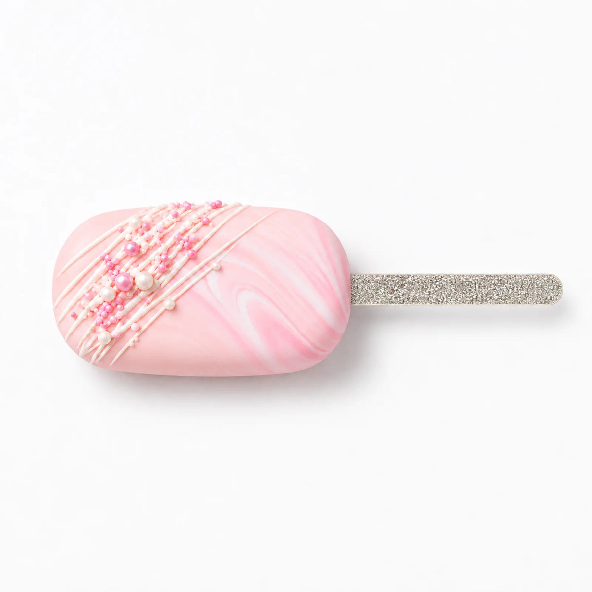 Silver Glitter - Cakesicle Sticks (25 Pack) - Gateau Art