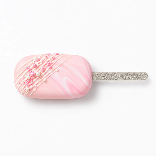 Silver Glitter - Cakesicle Sticks (25 Pack) - Gateau Art