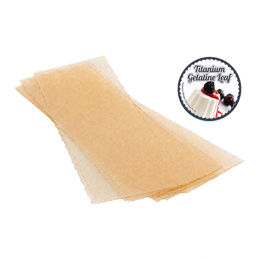 Gelita Titanium Gelatine Sheets - 6 - Medium Strength - Iconic Cake Art