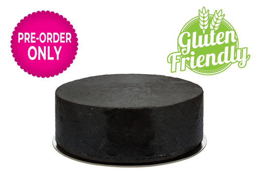 Chocolate Gluten Free Mud Cake 10 Inch 3 Inch High - Iconic Bakery