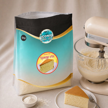 Gluten-Free Sponge Cake Mix 5kg - Iconic Cake Art