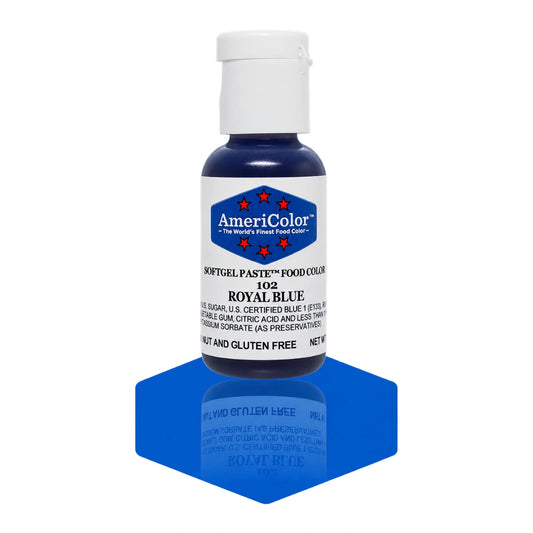 Royal Blue Soft Gel Paste 0.75oz - Americolor