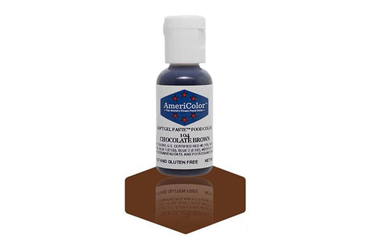 Brown Chocolate Soft Gel Paste 0.75oz - Americolor