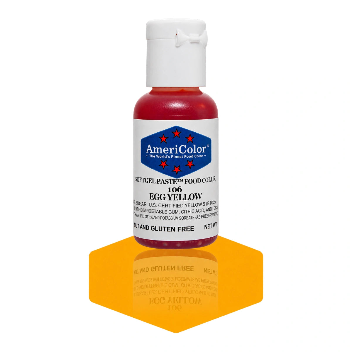 Yellow Egg Soft Gel Paste 0.75oz - Americolor