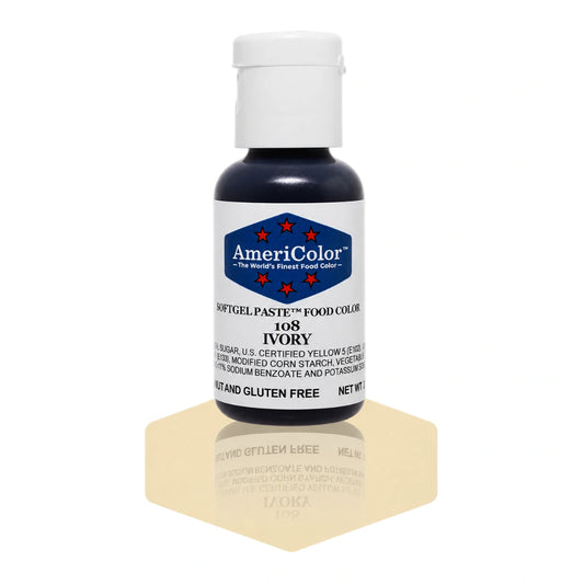 Ivory Soft Gel Paste 0.75oz - Americolor