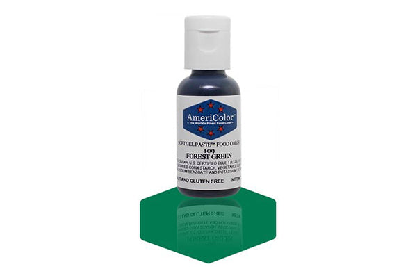 Forest Green Soft Gel Paste 0.75oz - Americolor