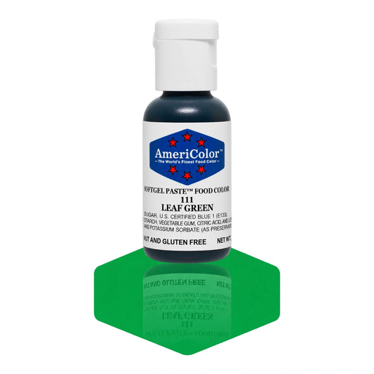 Leaf Green Soft Gel Paste 0.75oz - Americolor
