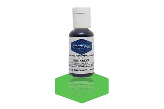 Green Mint Soft Gel Paste 0.75oz - Americolor