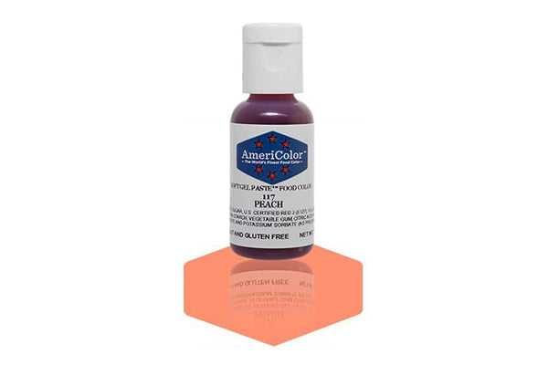 Peach Soft Gel Paste 0.75oz - Americolor