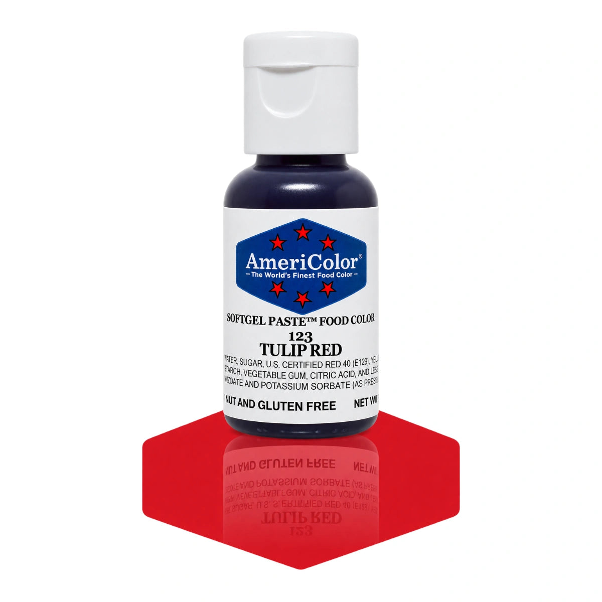 Tulip Red Soft Gel Paste 0.75oz - Americolor