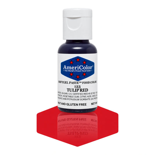 Tulip Red Soft Gel Paste 0.75oz - Americolor
