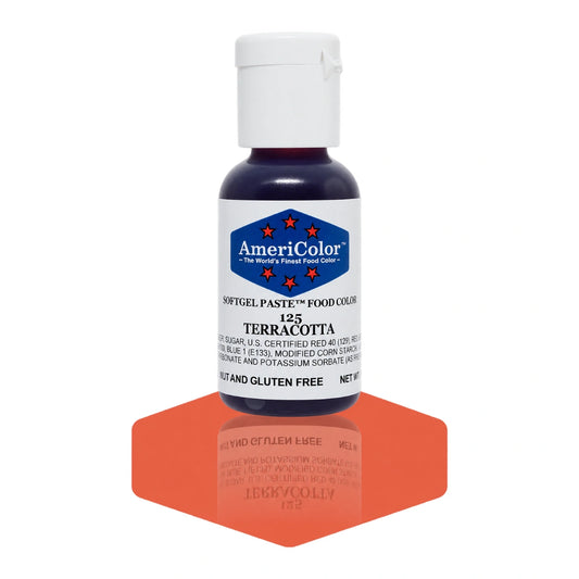 Terracotta Soft Gel Paste 0.75oz - Americolor