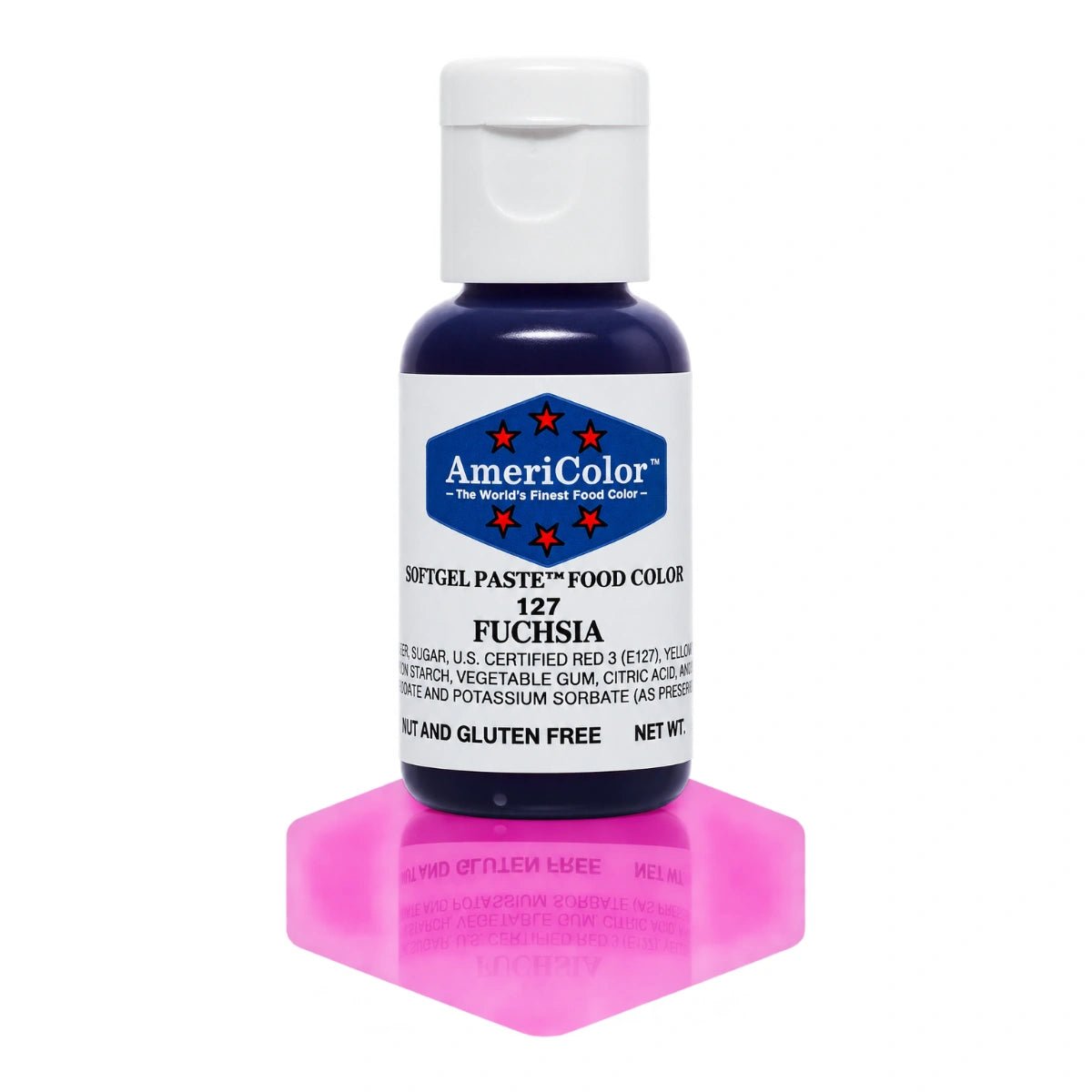 Fuchsia Soft Gel Paste 0.75oz - Americolor