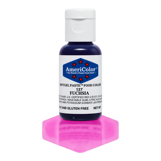 Fuchsia Soft Gel Paste 0.75oz - Americolor