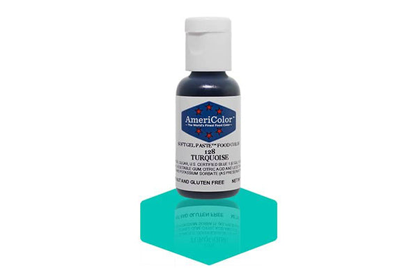 Turquoise Soft Gel Paste 0.75oz - Americolor