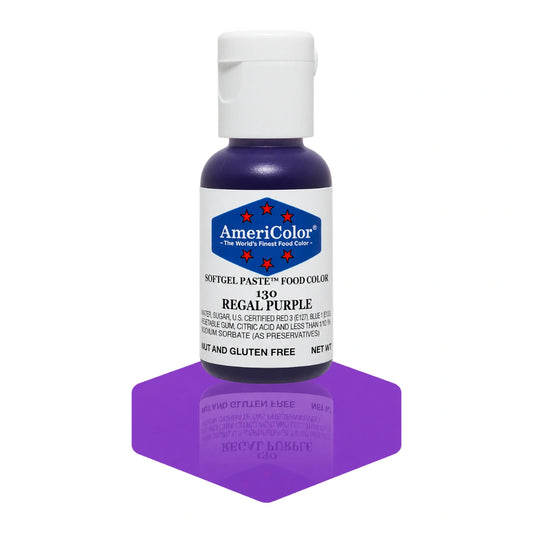 Regal Purple Soft Gel Paste 0.75oz - Americolor
