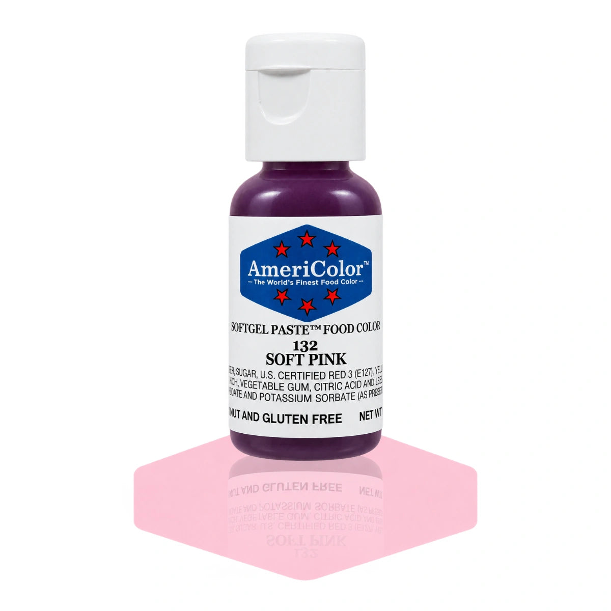 Soft Pink Gel Paste 0.75oz - Americolor