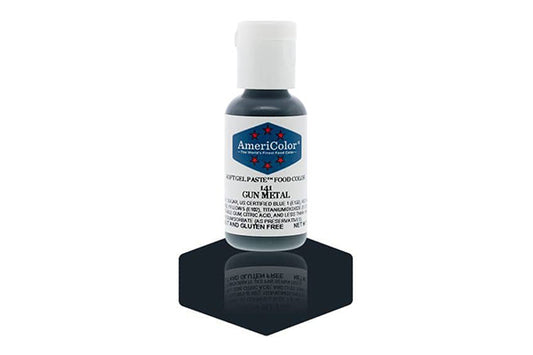 Gunmetal Soft Gel Paste 0.75oz - Americolor