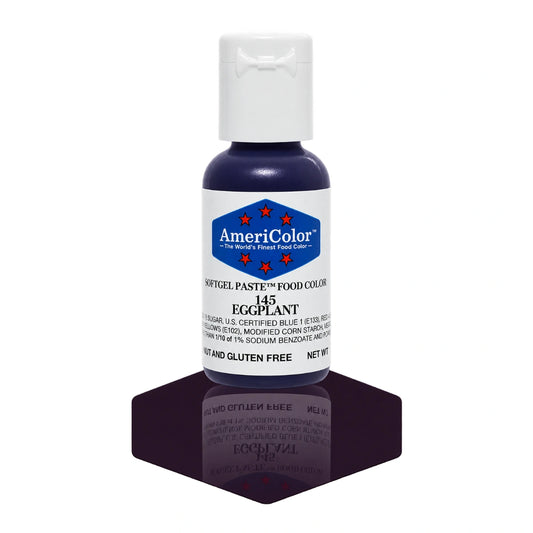 Eggplant Soft Gel Paste 0.75oz - Americolor