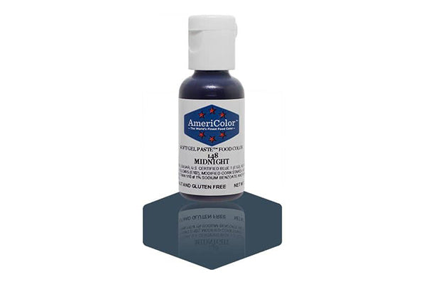 Midnight Soft Gel Paste 0.75oz - Americolor