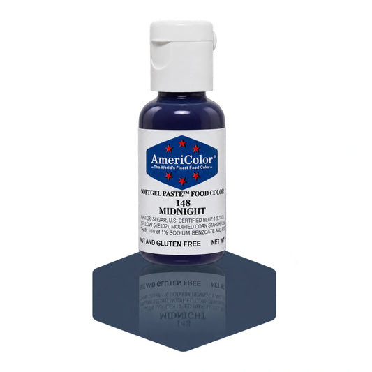 Midnight Soft Gel Paste 0.75oz - Americolor