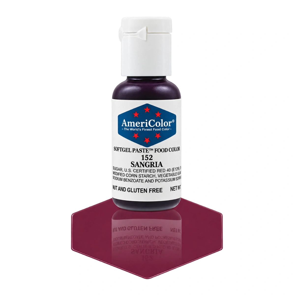 Sangria Soft Gel Paste 0.75oz - Americolor