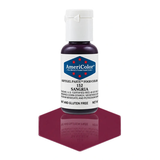 Sangria Soft Gel Paste 0.75oz - Americolor