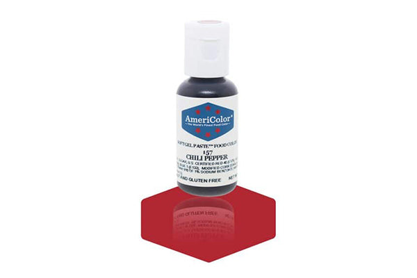 Chilli Pepper Soft Gel Paste 0.75oz - Americolor
