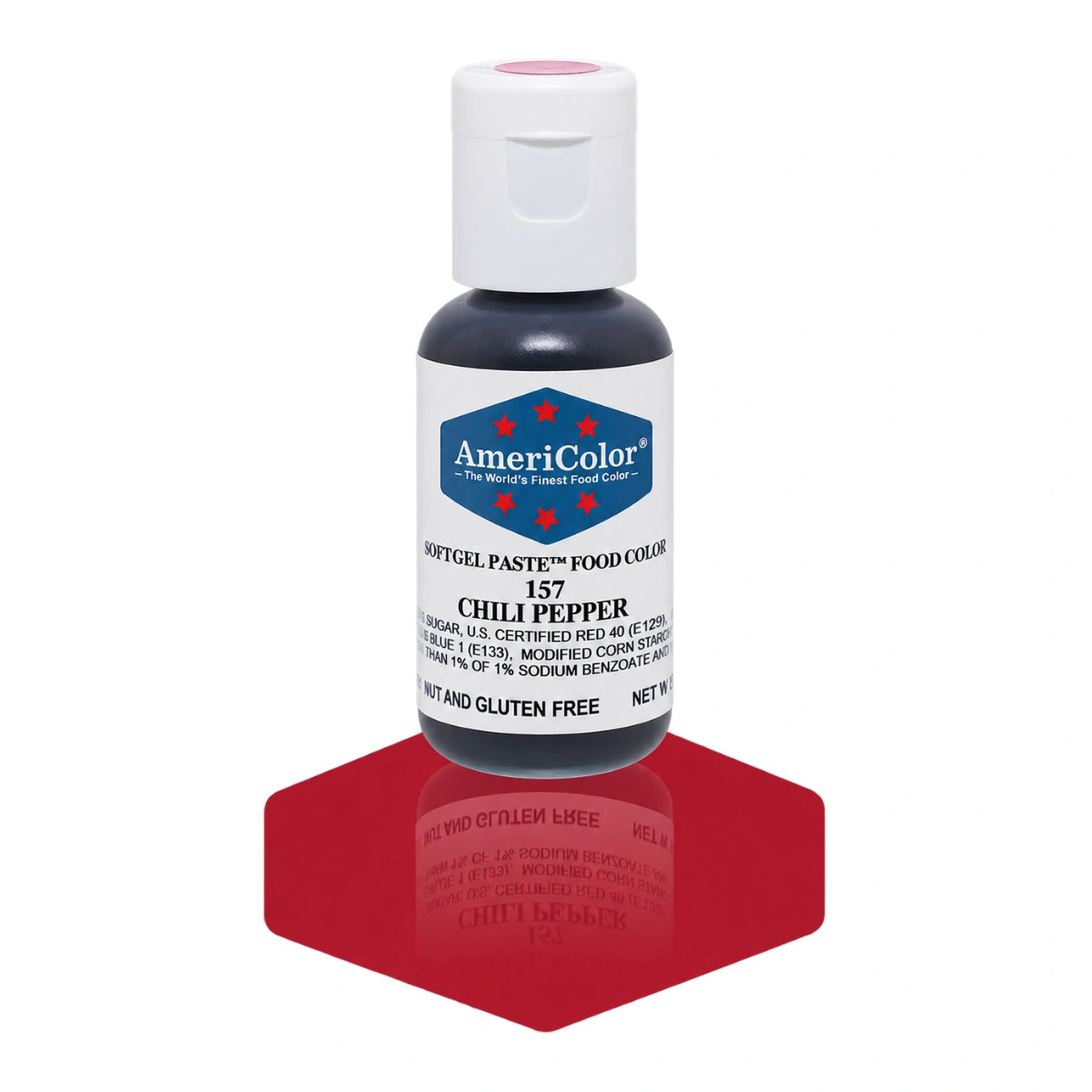 Chilli Pepper Soft Gel Paste 0.75oz - Americolor