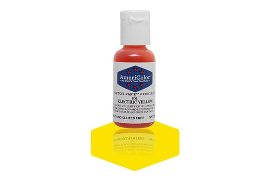 Electric Yellow Soft Gel Paste 0.75oz - Americolor