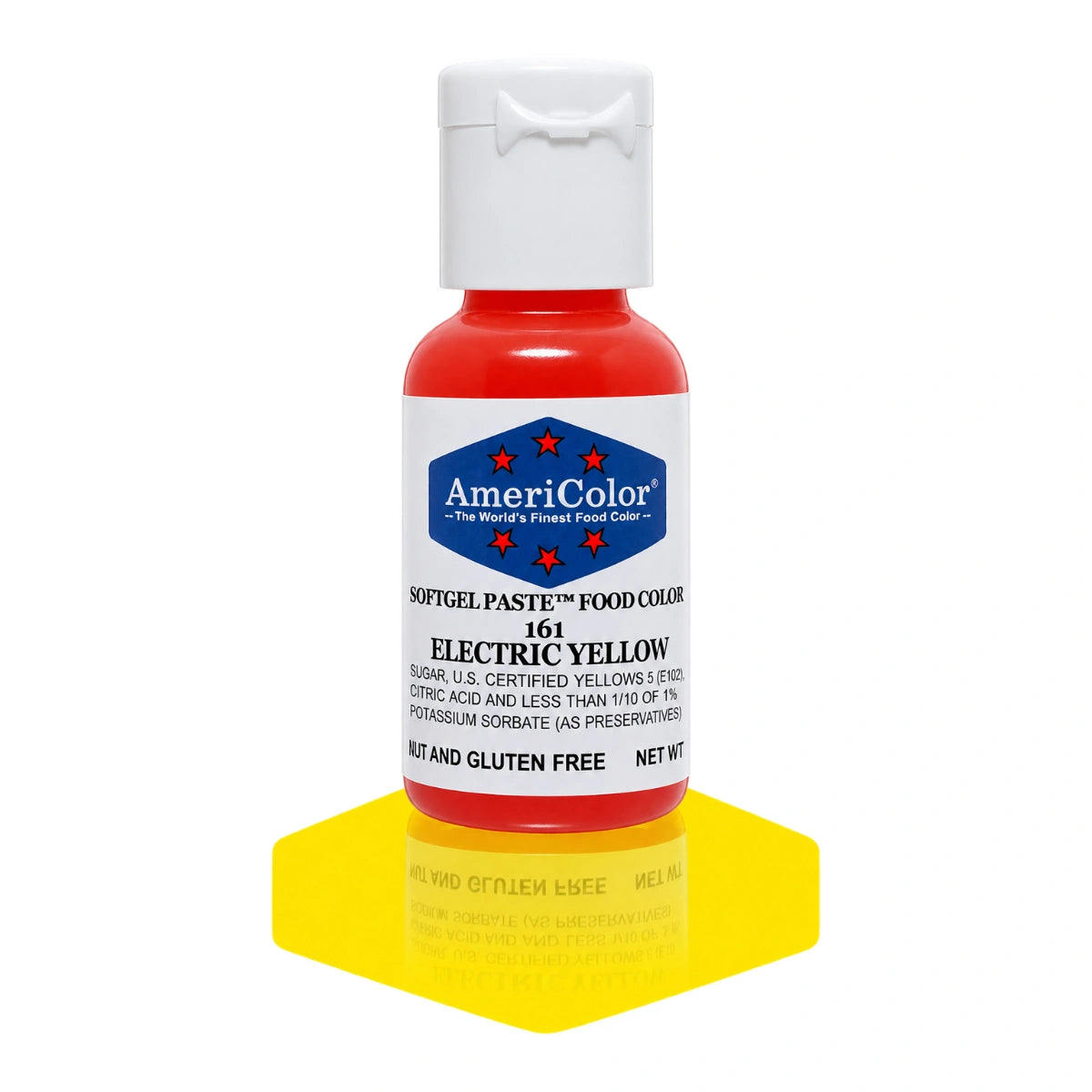 Electric Yellow Soft Gel Paste 0.75oz - Americolor