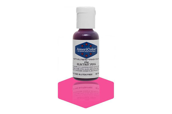 Pink Electric Soft Gel Paste 0.75oz - Americolor