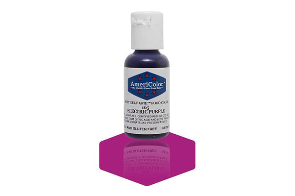 Purple Electric Soft Gel Paste 0.75oz - Americolor
