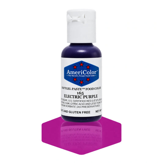 Purple Electric Soft Gel Paste 0.75oz - Americolor